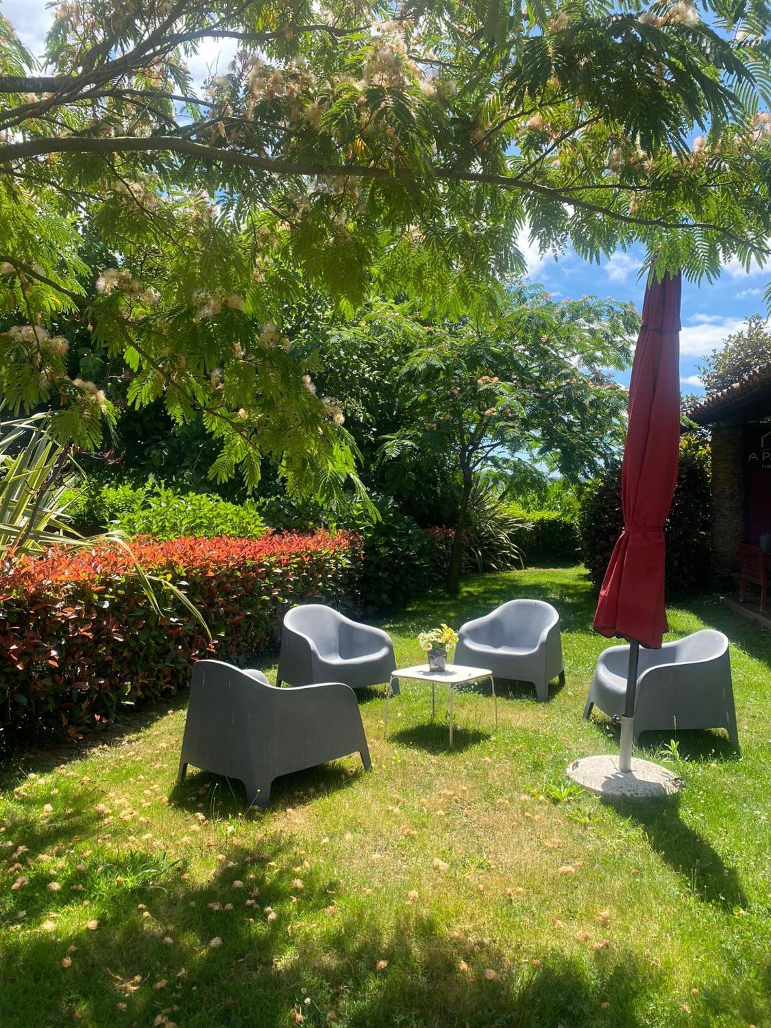 Aldea A Painza Guest House Arzua Bagian luar foto